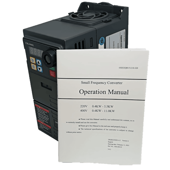 Variador De Frecuencia 1,5kw Entrada-salida Trifásica 3x380v 6