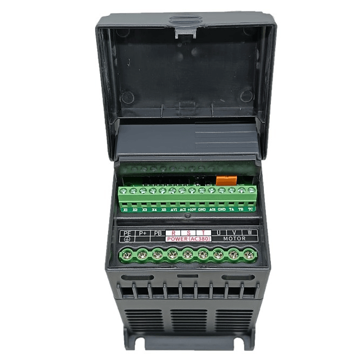 Variador De Frecuencia 0,75kw Entrada-salida Trifásica 3x380v 7