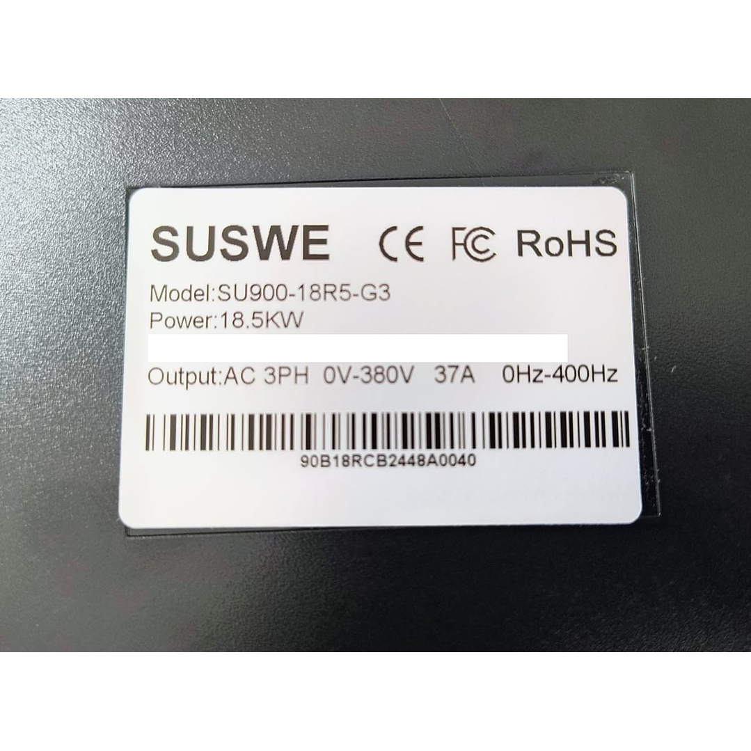 Variador Frecuencia 18,5kw Entrada Y Salida Trifásica 3x380v 8