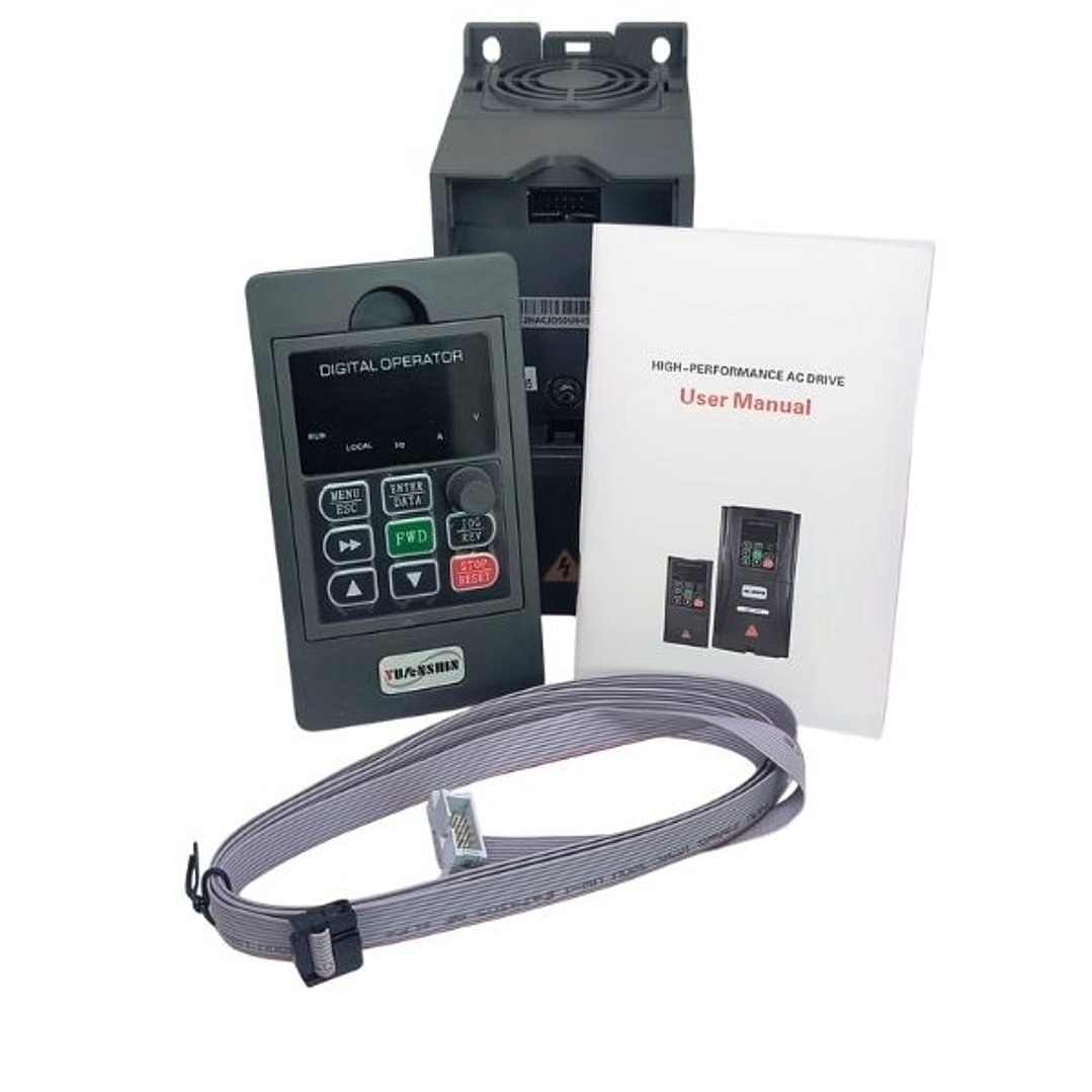 Inversor Solar  750W Variador Frecuencia Para Bomba Trifásica 0.75KW (1 HP) 7