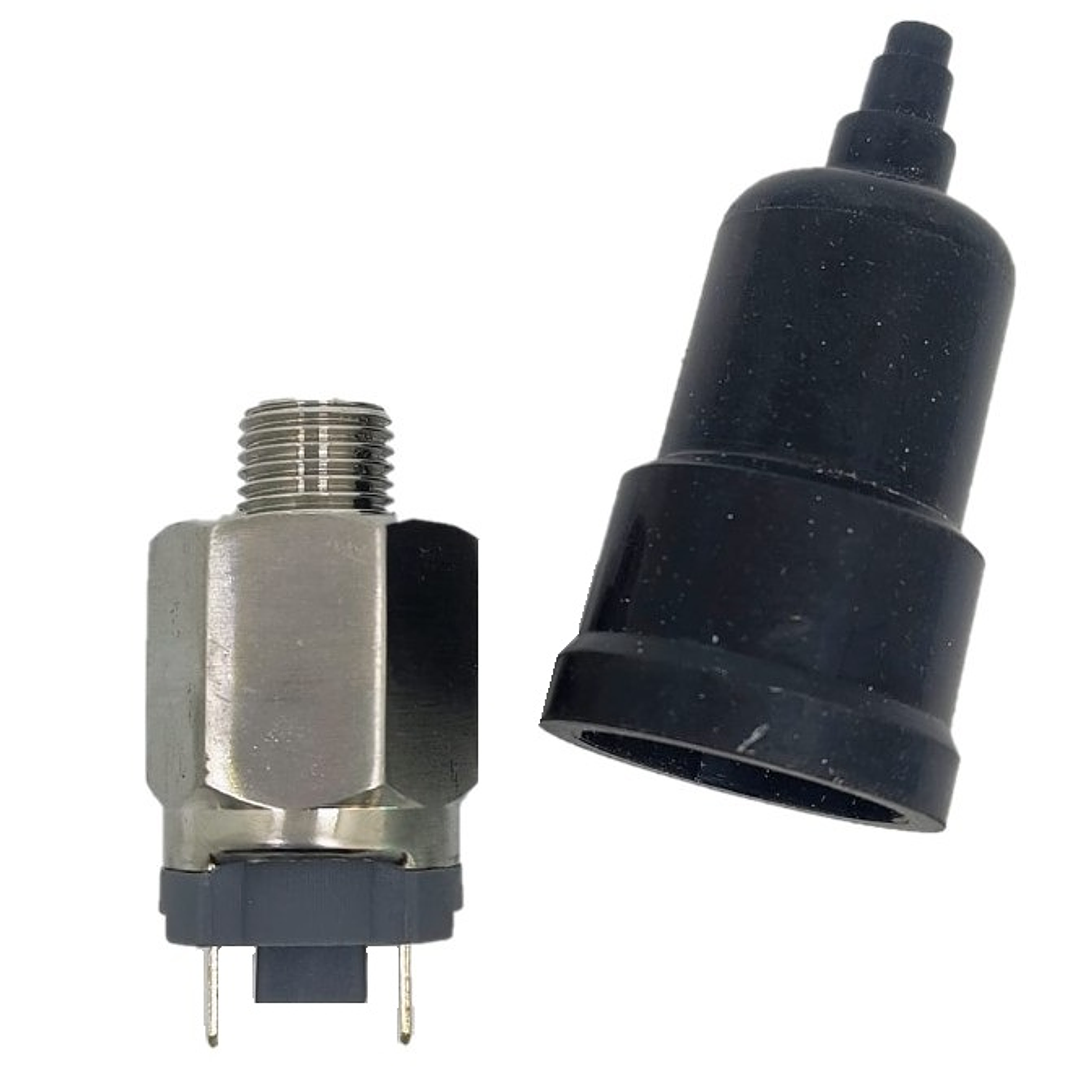 Interruptor  presión Presostato regulable 0,1-1Mpa, 1NO, hilo 1/4 12