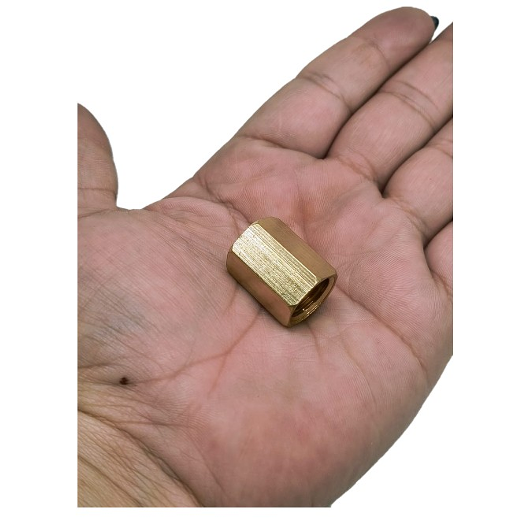 Copla Unión Bronce Hembra, Hilo 1/4 HI-HI 4