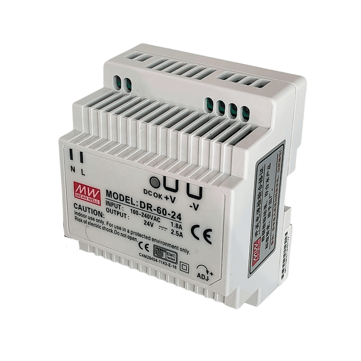Fuente De Poder 24vdc 60w 2.5a. 1