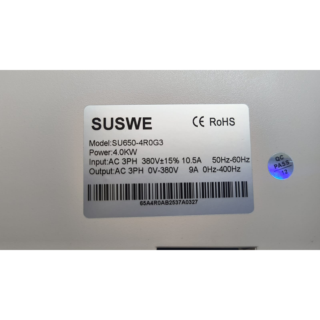 Variador Frecuencia 4kw, Entrada-salida Trifásica 3x380vac 13
