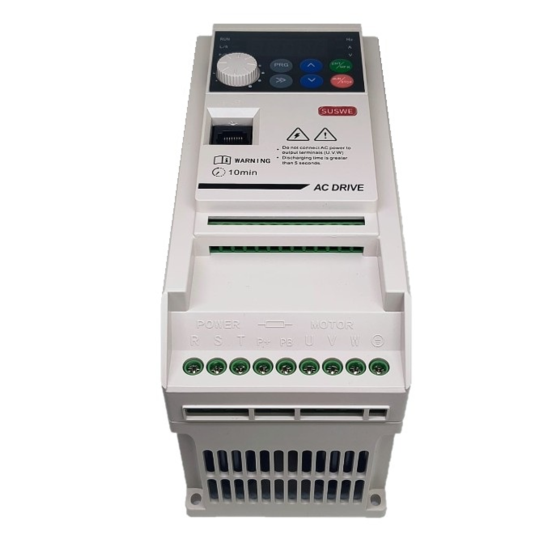 Variador Frecuencia 4kw, Entrada-salida Trifásica 3x380vac 5