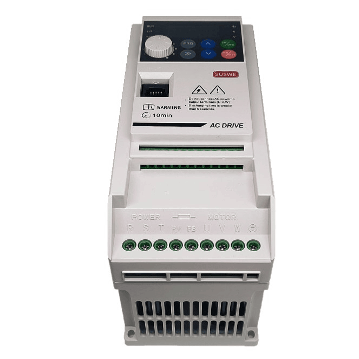 Variador Frecuencia 4kw, Entrada-salida Trifásica 3x380vac 5