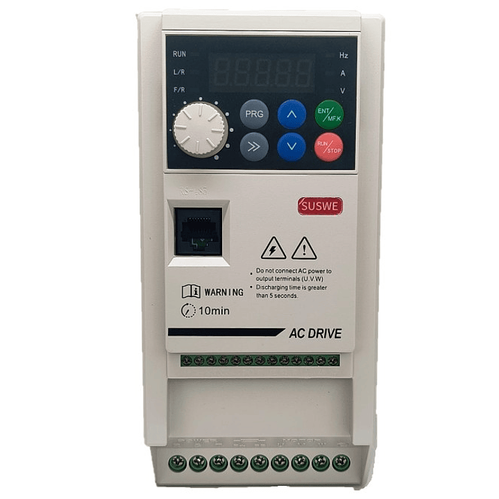 Variador Frecuencia 4kw, Entrada-salida Trifásica 3x380vac 8