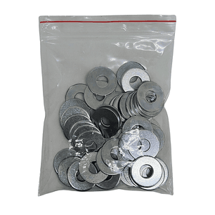 Golilla Plana M6, Acero Inoxidable, Pack 50 Unidades