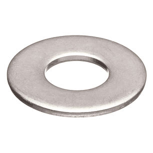 Golilla Plana M8, Acero Inoxidable, Pack 50 Unidades