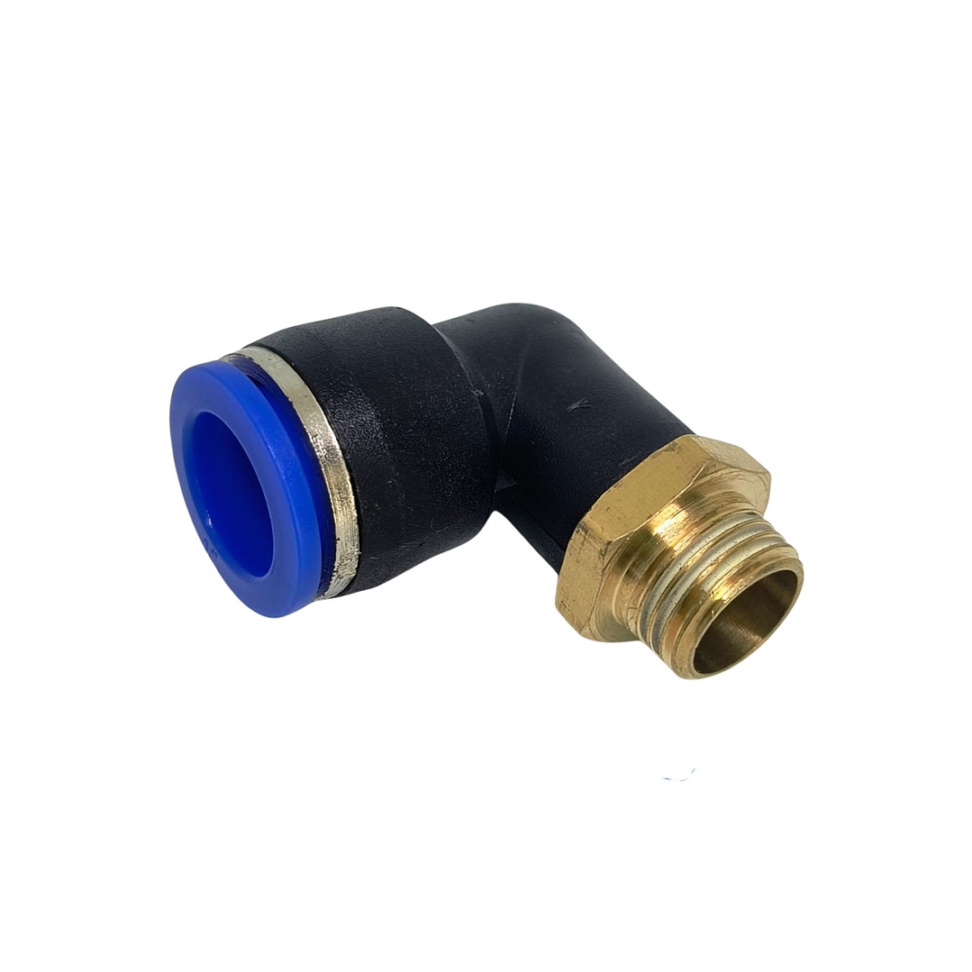 Conector Codo 1/4 X 12mm 1