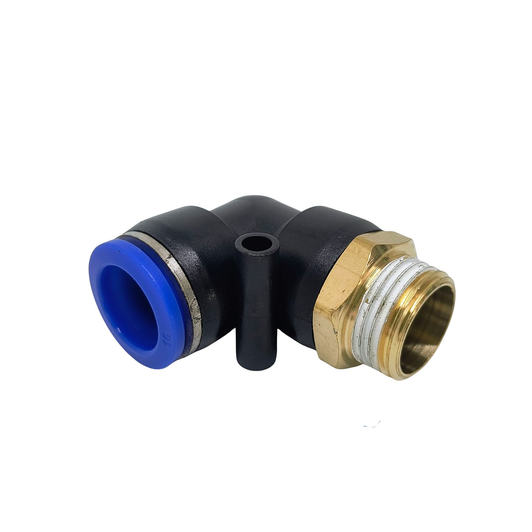 Conector Codo 1/2 X 16mm  1