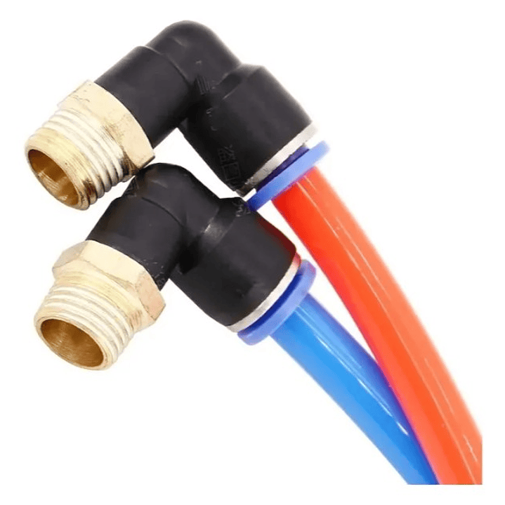 Conector Codo 1/2 X 16mm Pack 2 Unidades 2