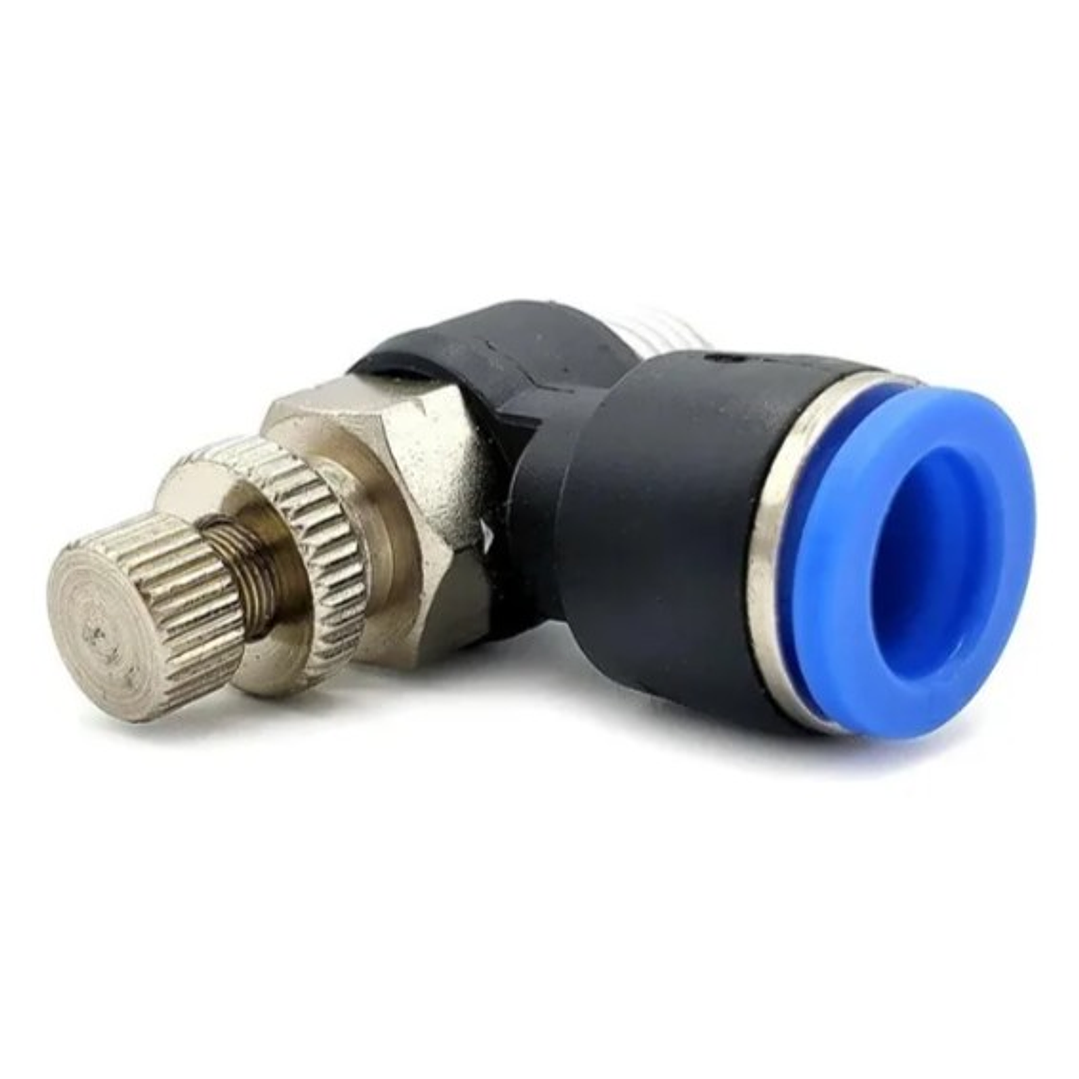 Conector Regulador De Flujo Aire Hilo 3/8 X 12mm Neumático 3