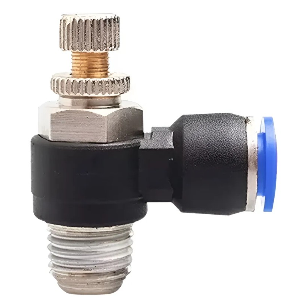 Conector Regulador De Flujo Aire Hilo 3/8 X 12mm Neumático 1