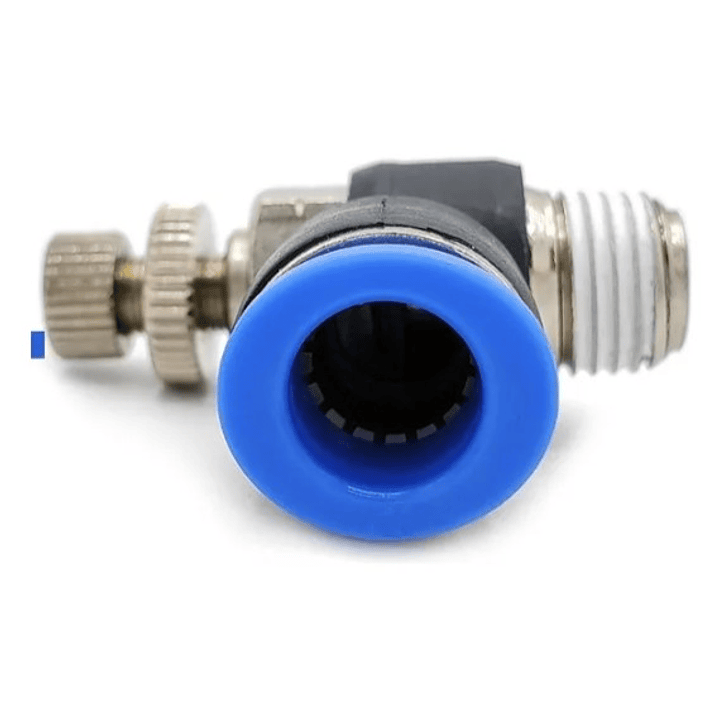 Conector Regulador De Flujo Aire Hilo 1/4 X 12mm Neumático 4