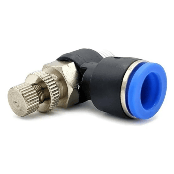 Conector Regulador De Flujo Aire Hilo 1/4 X 12mm Neumático 3
