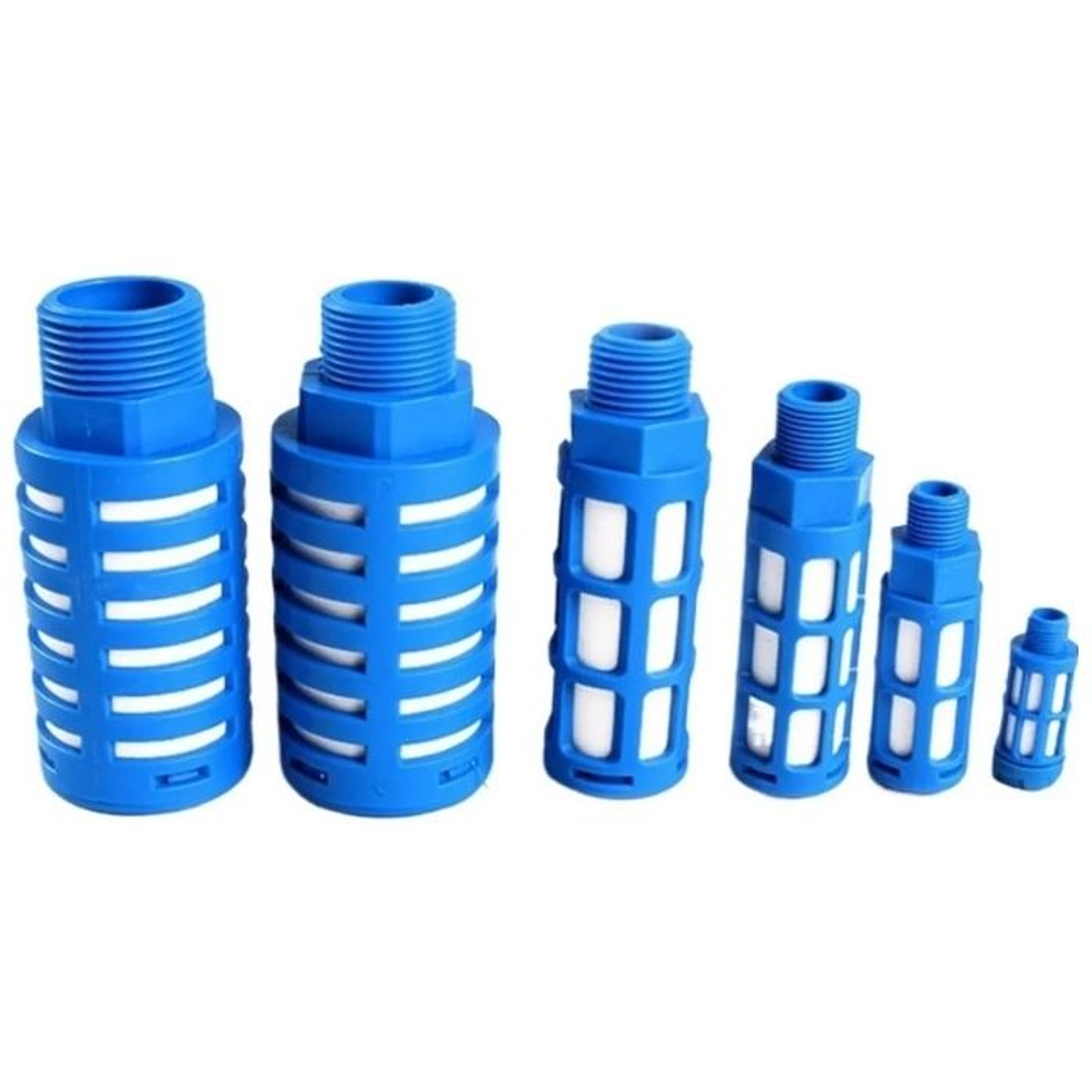 Silenciador Neumático Plástico Para Escape De Aire 1/8 Npt 2
