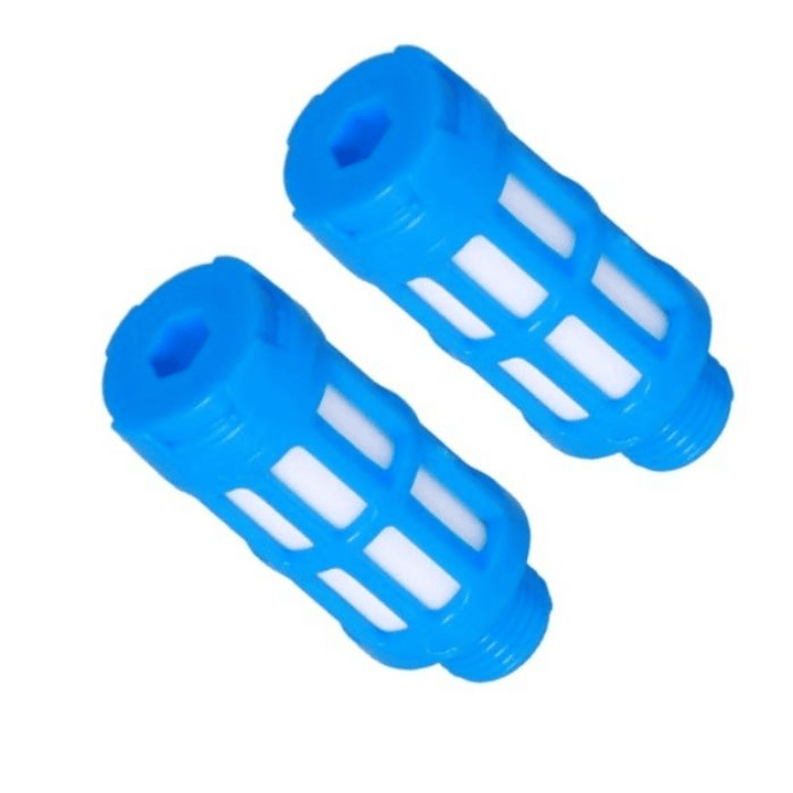 Silenciador Neumático Plástico para escape de aire 1/4 Pack 2 Unidades 1