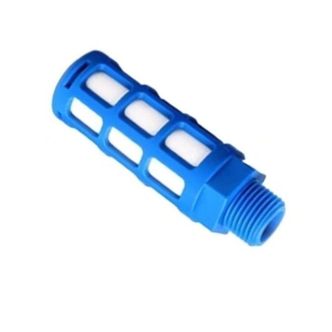 Silenciador Neumático Plástico Para Escape De Aire 3/8 Npt 1