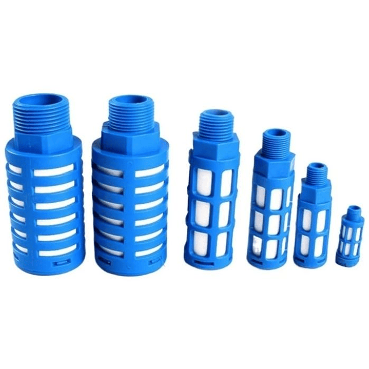 Silenciador Neumático Plástico Para Escape De Aire 3/4 Npt 2