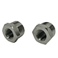 Bushing Reductor Latón Niquelado He 1/2 X Hi 1/4 Pack 2 Unidades - Miniatura 1
