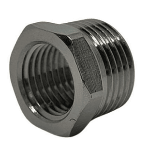 Bushing Reductor Latón Niquelado He 1/2 X Hi 3/8