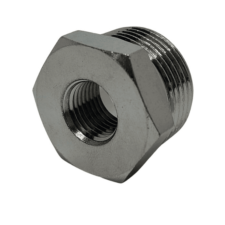 Bushing Reductor Latón Niquelado He 3/4 X Hi 1/4 1