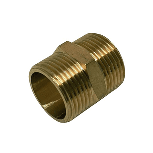 Niple Tuerca Conector Bronce 3/8 Pulgada Hilo He/he