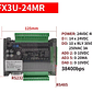 PLC FX3U-24MR, 14 Entradas-10 Salidas De Rele, RS485 + analog - Miniatura 4