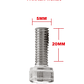 Perno Parker M5 X 20mm Acero Inoxidable, Pack 5 Unidades - Miniatura 2