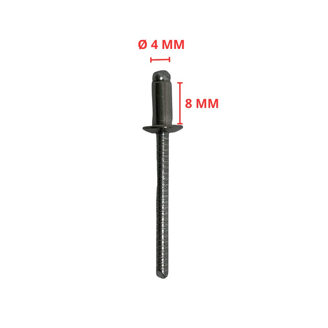 Remache Pop Acero Inoxidable 304, 4 X 8mm, Pack 25 Unidades 4