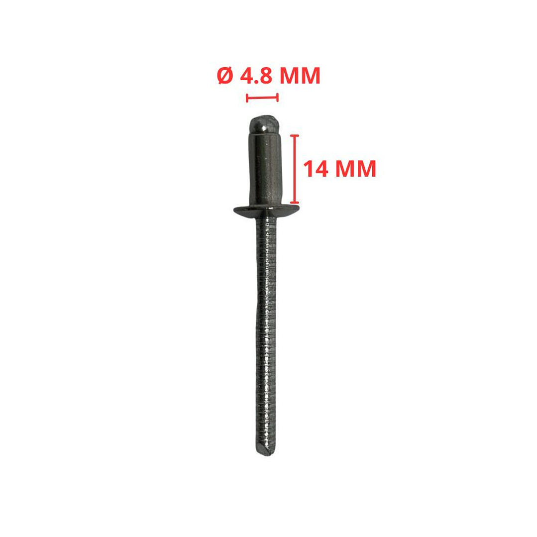 Remache Pop Acero Inoxidable 304, 4,8 X 14mm, Pack 50 Unidades 4