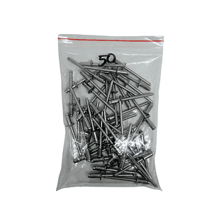 Remache Pop Acero Inoxidable 304, Medida 4,8 X 14mm, Pack 50 Unidades