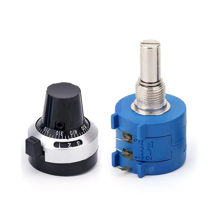 Potenciómetro Multivueltas 1k Para Variador De Frecuencia 6