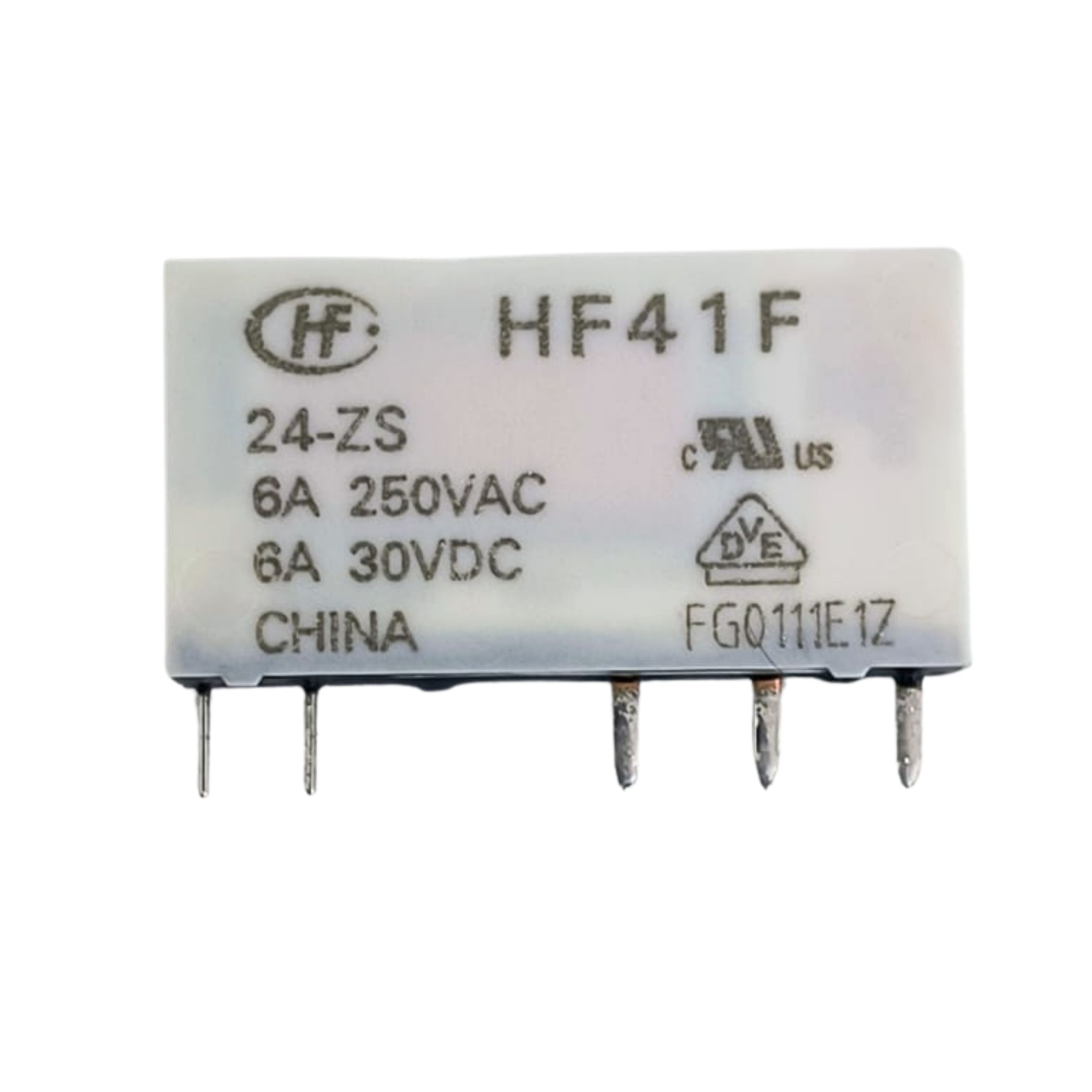 Rele Miniatura 5 Pines, Bobina 24 VDC HF41F/24-ZS