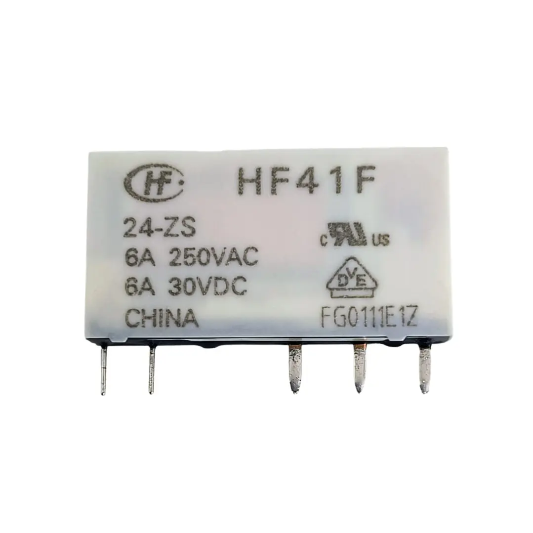 Rele Miniatura 5 Pines, Bobina 24 VDC HF41F/24-ZS 5