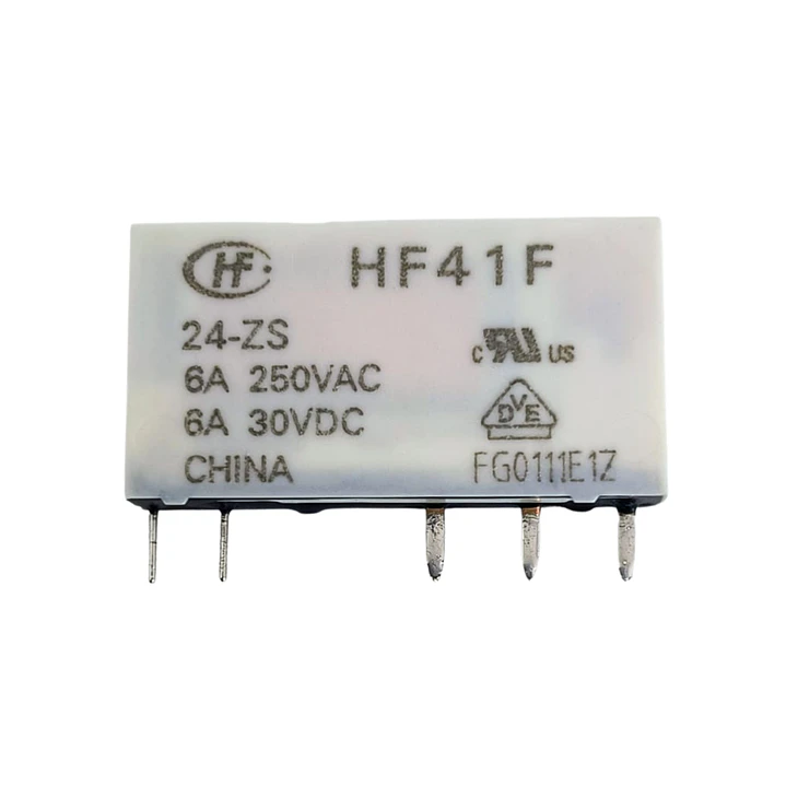 Rele Miniatura 5 Pines, Bobina 24 VDC HF41F/24-ZS 5