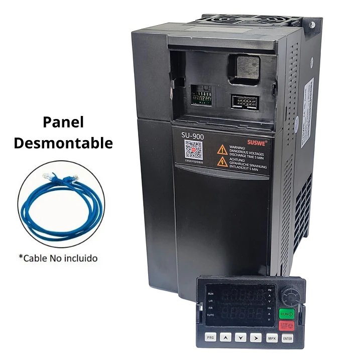 Variador Frecuencia 7,5kw Entrada Monofásica 220v Y Salida 3x380v 8