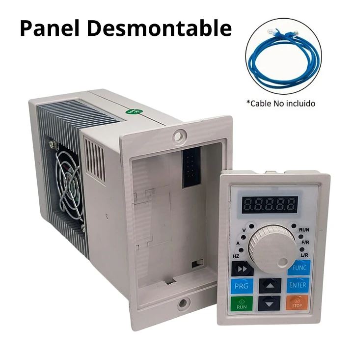 Variador De Frecuencia 1.5 Kw 220v Mono A Trifásico 3x220v 10