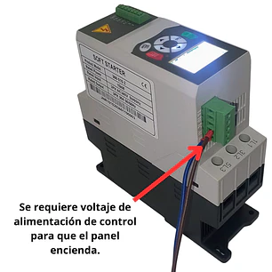 Partidor Suave Con Bypass 15 Kw, Entrada- Salida 3x380v