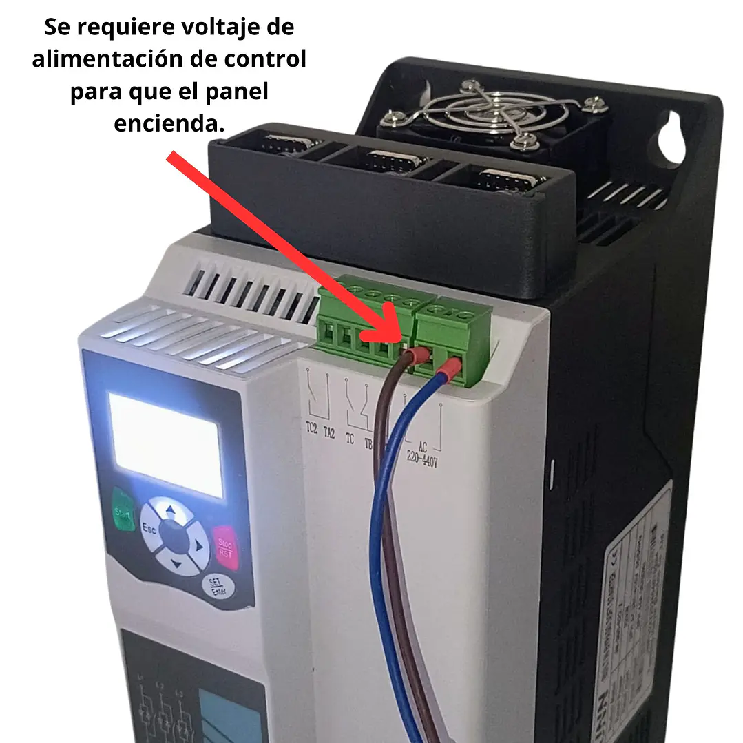 Partidor Suave Con Bypass 30 Kw, Entrada- Salida 3x380v 2