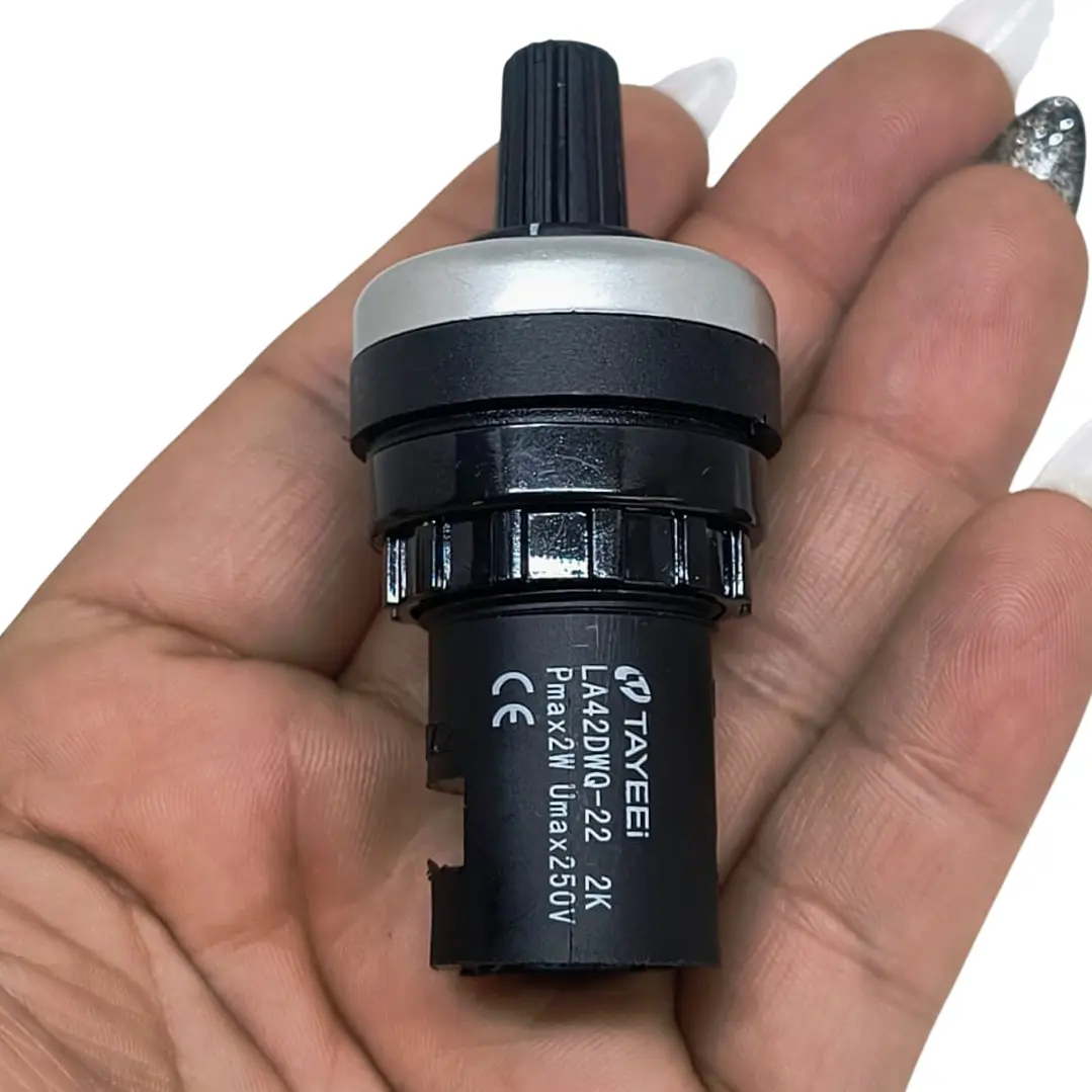 Potenciometro 2k Ohms Para Variador De Frecuencia 7