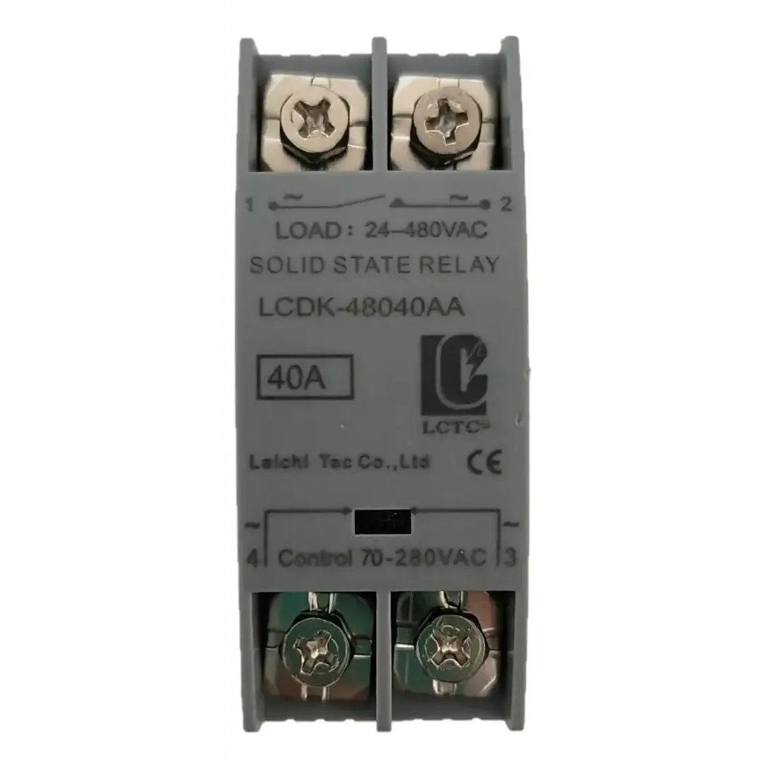 Rele Estado Solido 40aa, salida Hasta 380vac + Disipador 4