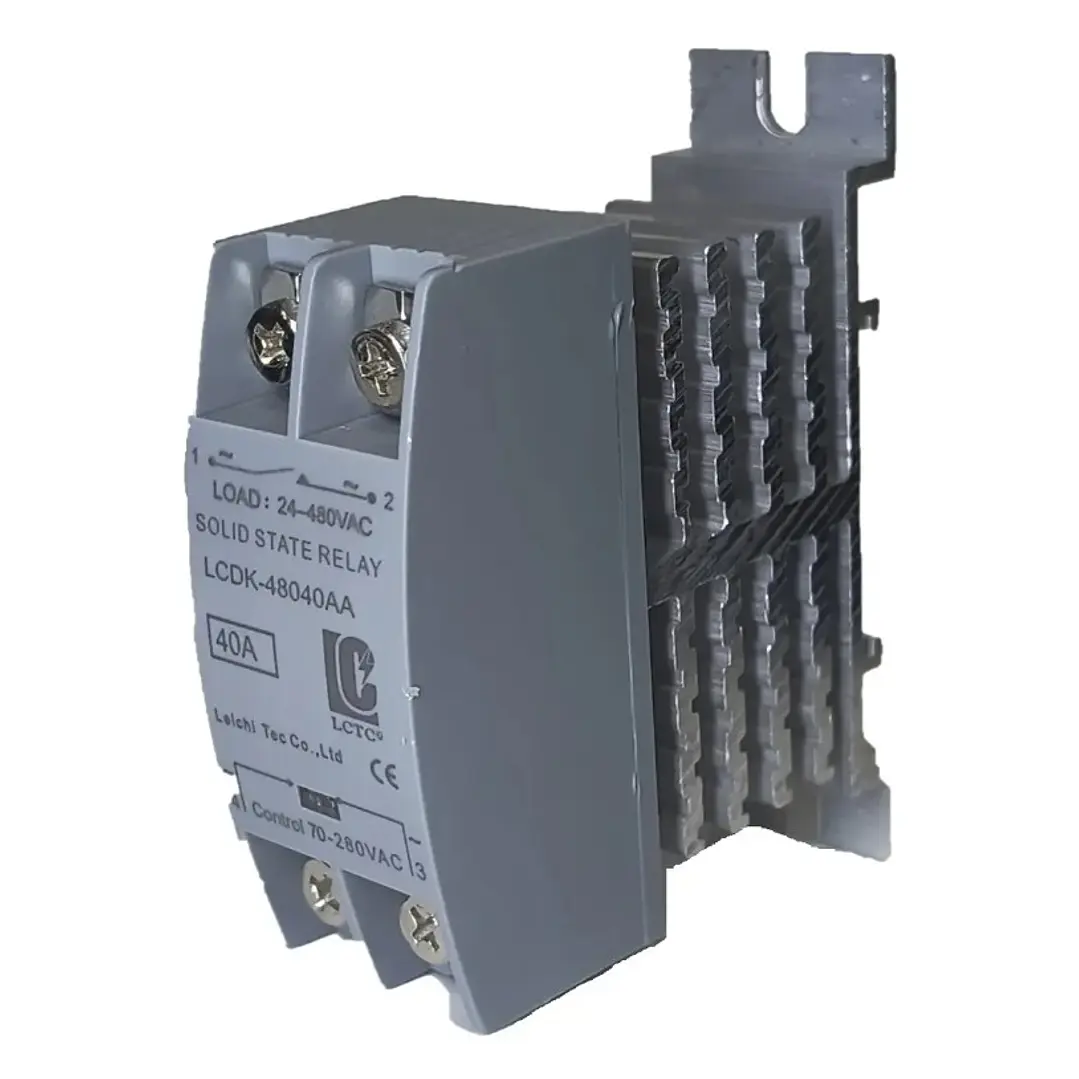 Rele Estado Solido 40aa, salida Hasta 380vac + Disipador 1