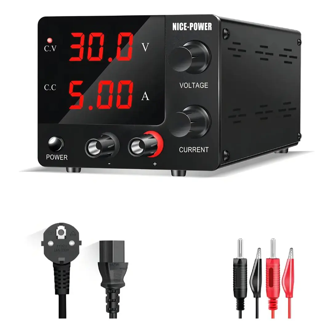 Nice-Power Fuente Poder Regulable De 0 A 30v/5amp 150w 1