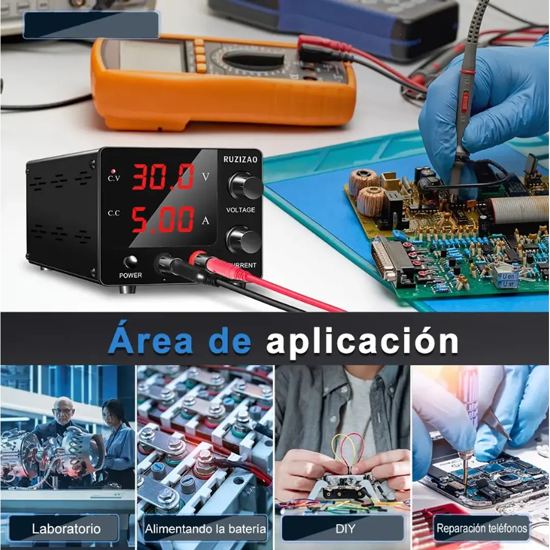 Nice-Power Fuente Poder Regulable De 0 A 30v/5amp 150w 5