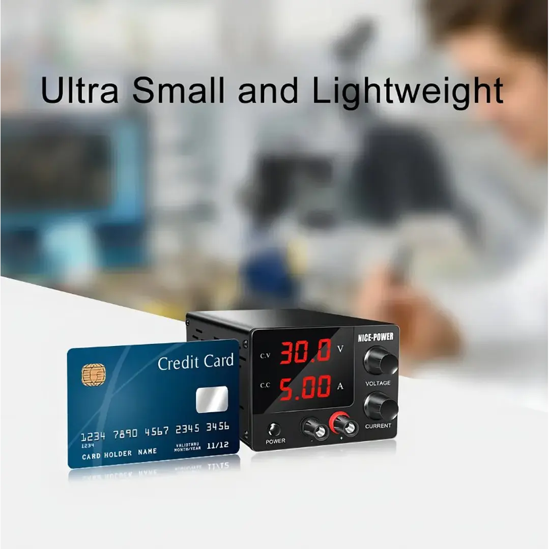 Nice-Power Fuente Poder Regulable De 0 A 30v/5amp 150w 10