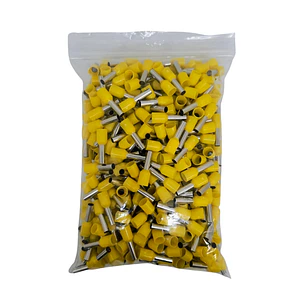 Terminal Ferrul Para Cable 6mm2 10awg, Pack 500 Unidades