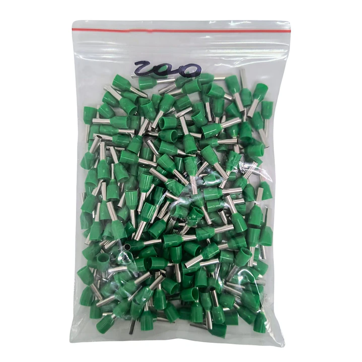 Terminal Ferrul Para Cable 2,5mm2 14awg, Pack 200 Unidades 3