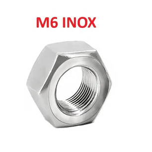Tuerca Hexagonal M6 Acero Inoxidable